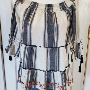 Knox Rose S embroidered top